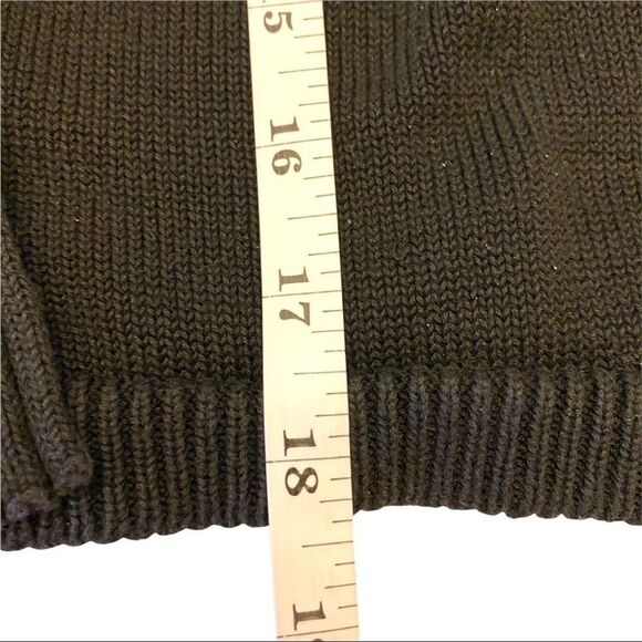 Talbots Black Short Sleeve Shrug Cardigan Sweater‎ Sz XL - Picture 13 of 13
